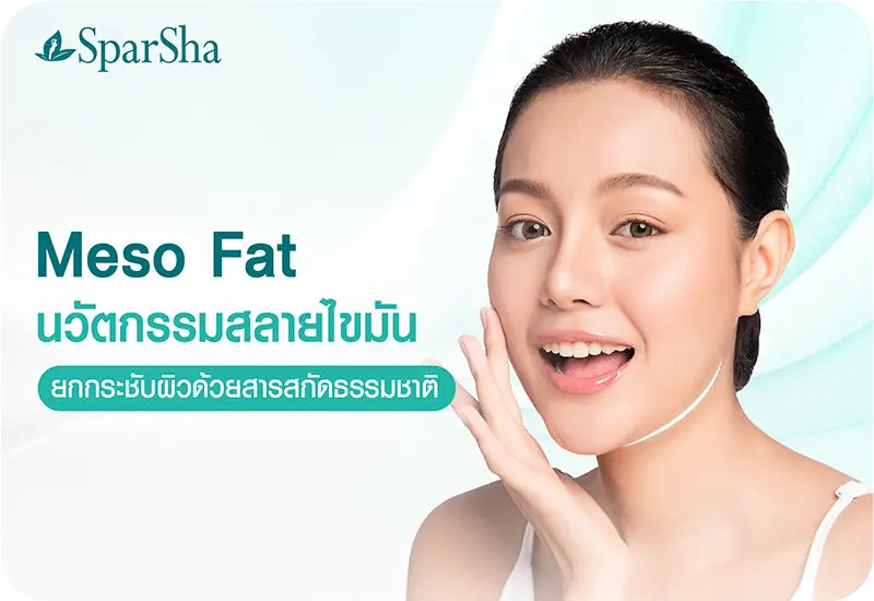 Meso Fat นวัตกรรมสลายไขมัน พร้อมยกกระชับผิว ปรับรูปหน้า เหนียงหายได้อย่างทันใจ