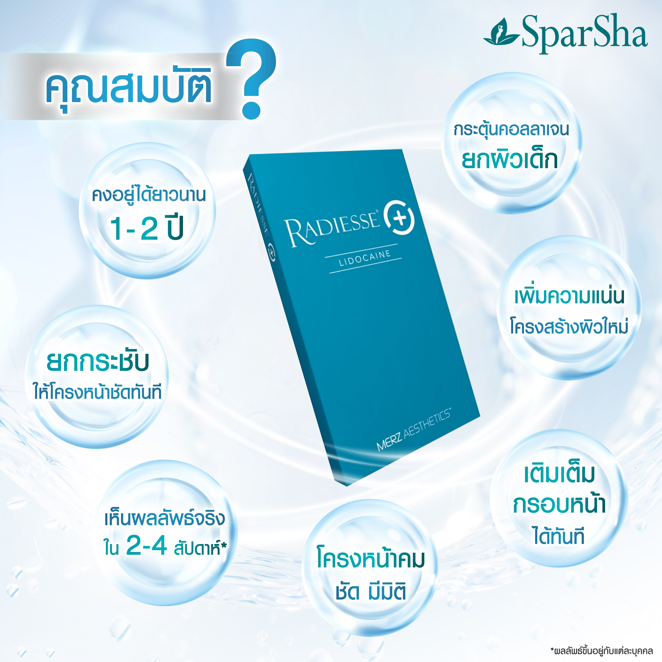 ข้อดีของ Radiesse Plus (RADIESSE+) มีอะไรบ้าง