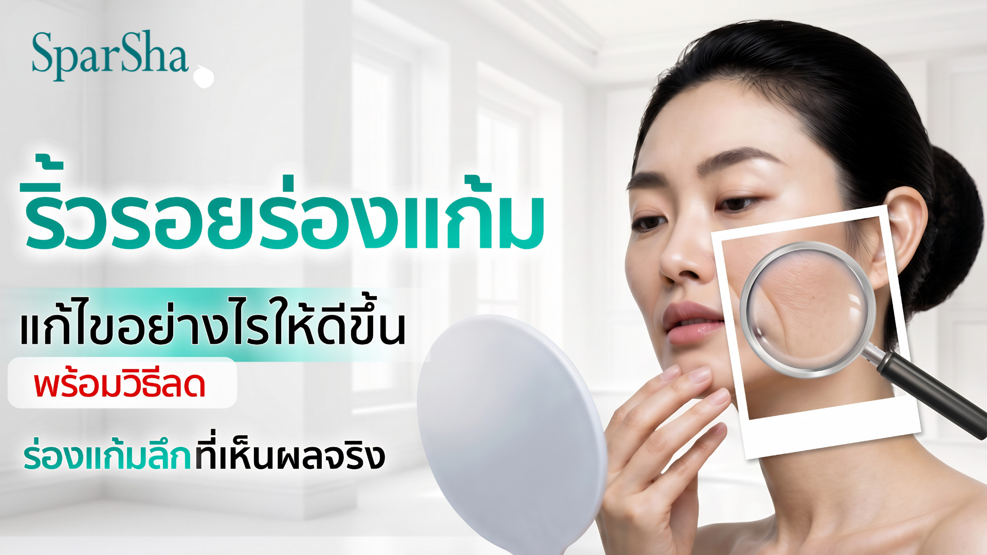 ริ้วรอยร่องแก้ม แก้ไขอย่างไรให้ดีขึ้น พร้อมวิธีลดร่องแก้มลึกที่เห็นผลจริง